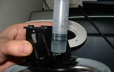 注射器清洗打印机墨盒喷头
